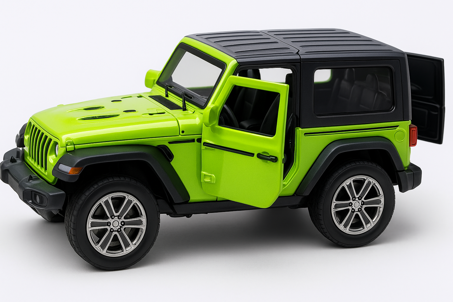 1:28 Scale Diecast Thar Toy Car – Pullback Function, Metal Body, Openable Doors | Durable & Realistic Model for Kids
