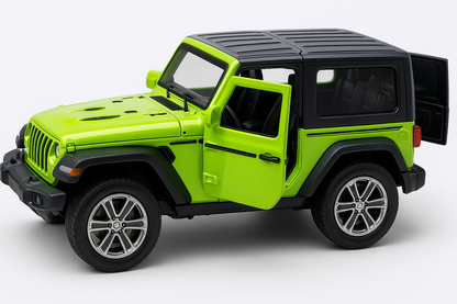 1:28 Scale Diecast Thar Toy Car – Pullback Function, Metal Body, Openable Doors | Durable & Realistic Model for Kids
