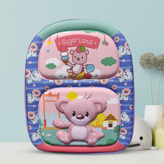 3D Kids School Backpack – Waterproof 6L Bag for Boys & Girls | Perfect for School, Tuition, Travel & Return Gifts (Multicolor)