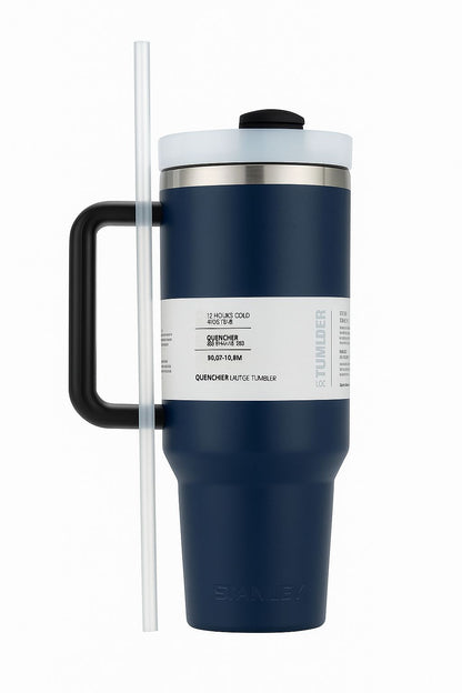 STANLEY Adventure Quencher Travel Tumbler 40oz Azalea | Blue