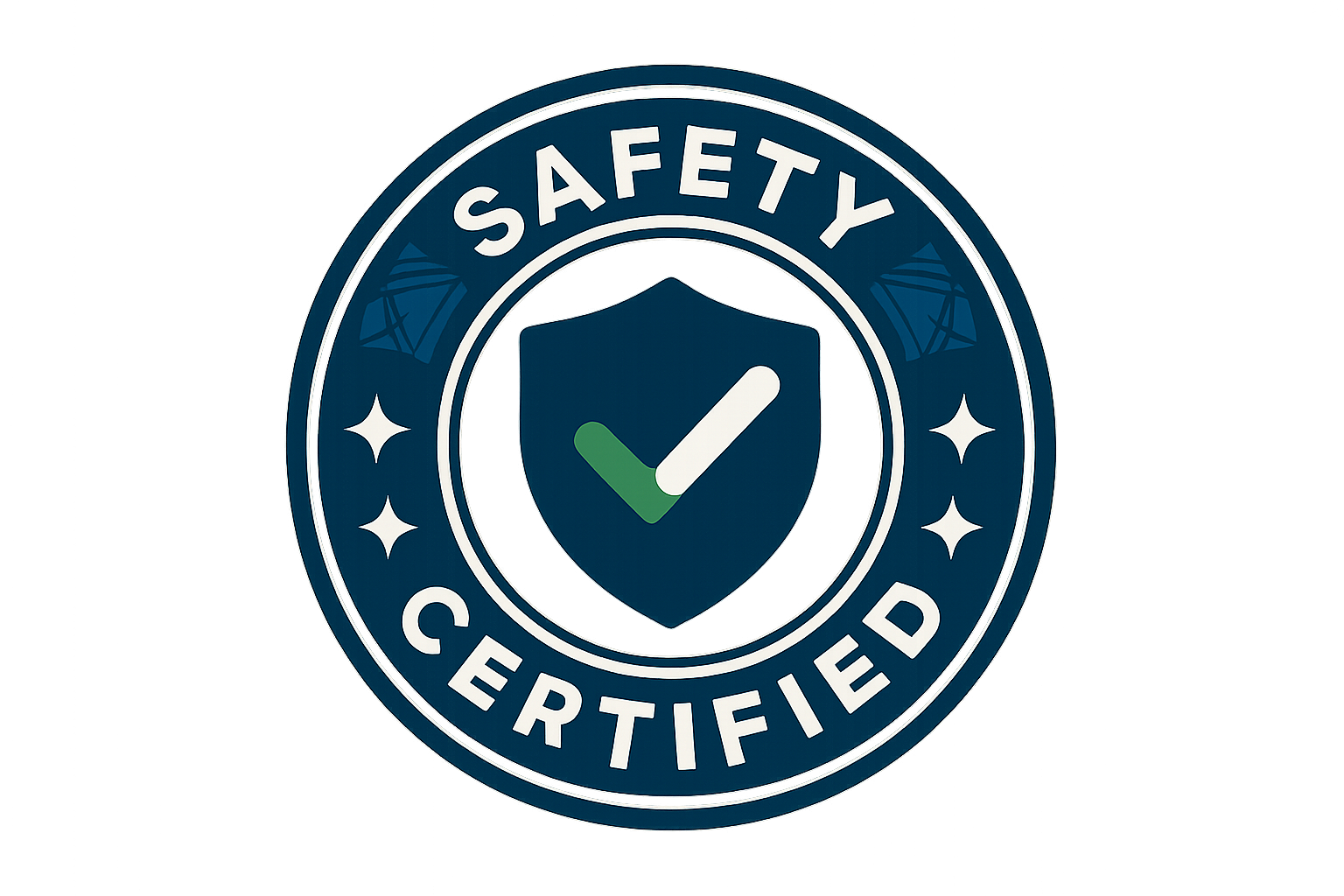 create a safe and certified icon which should be looks good